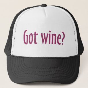 Casquette obtenu de vin