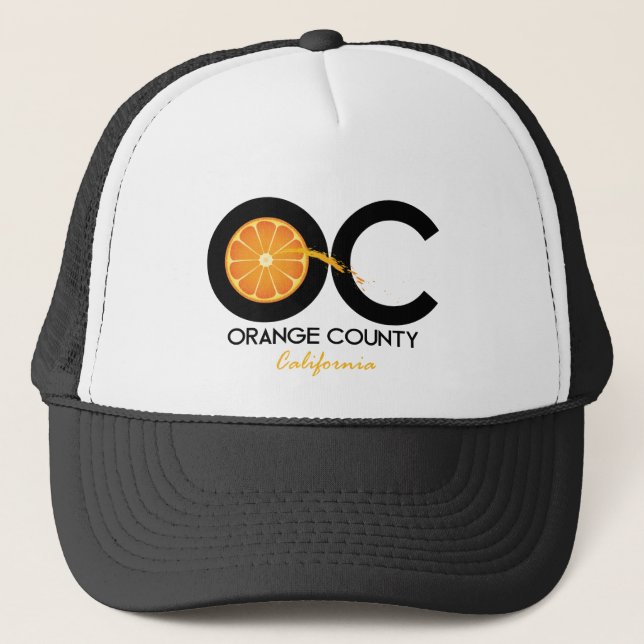 Casquette OC - Comté d'Orange, la Californie Apearal juteux (Devant)