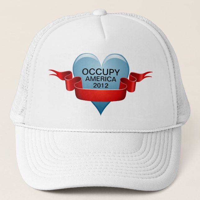 CASQUETTE OCCUPY AMERICA 2012 (Devant)