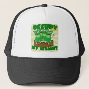 Casquette Occupy My Wallet Funny Topic Motto Design