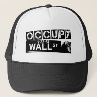 Casquette occupywallstreett-chemise-blanc