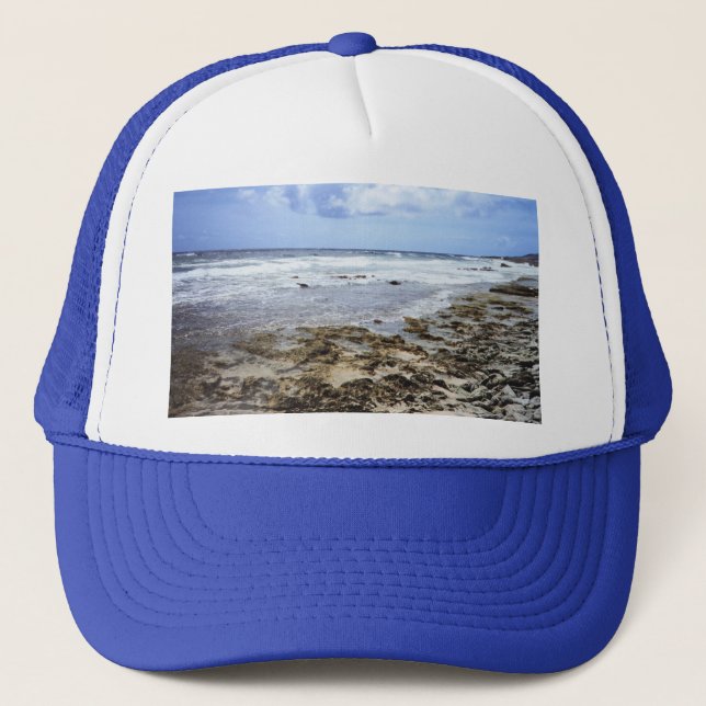 Casquette Océan rocheux d'Aruba (Devant)