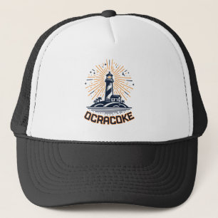 Casquette Ocracoke North Carolina Lighthouse Lever du soleil