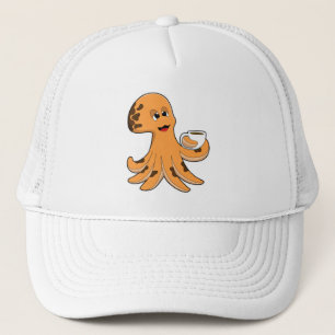 Casquette Octopus avec la coupe du café