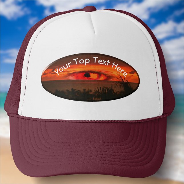 Casquette Œil de coucher de soleil 2106 (Créateur téléchargé)