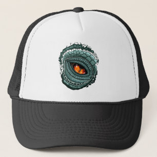 Casquette Œil de prédateur reptile primitif