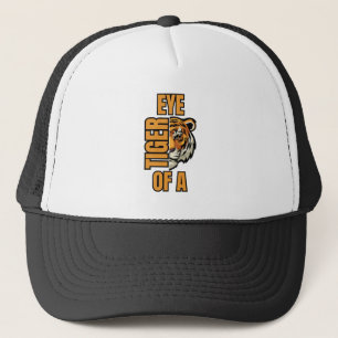 Casquette OEil d'une fleur de tigre et audacieux personnalis