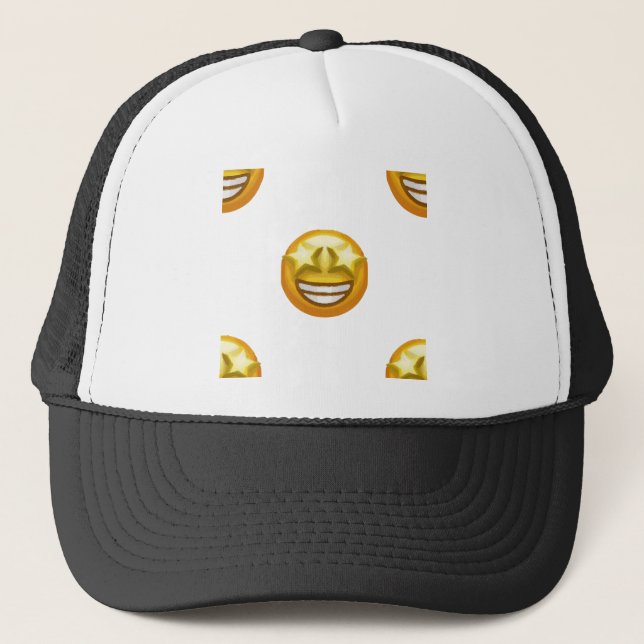 Casquette oeil étoile émoji (Devant)