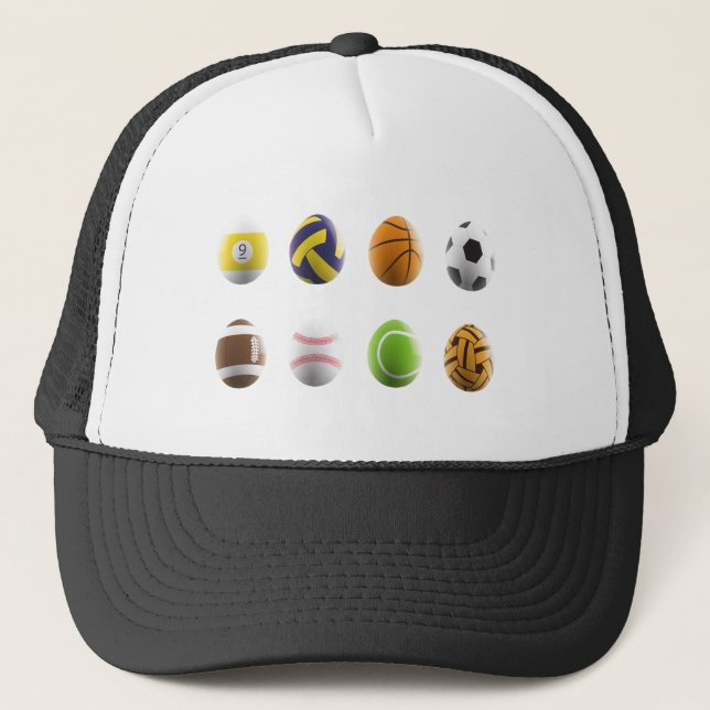 Casquette oeufs de Pâques (Devant)