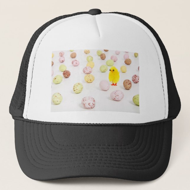 Casquette oeufs de poule (Devant)