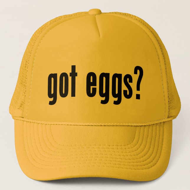 Casquette oeufs obtenus ? (Devant)