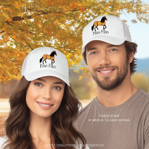 Casquette Oeuvre d'art du Cheval Paso Fino