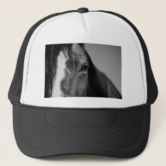 Casquette OEuvre d'oeil noir blanc