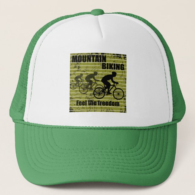 Casquette off road mountain biking saying quote (Devant)