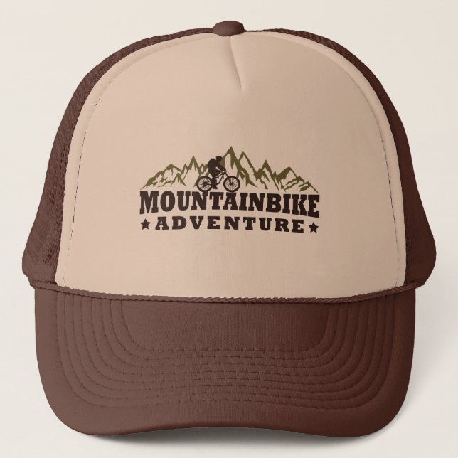 Casquette off road mountainbike adventure (Devant)