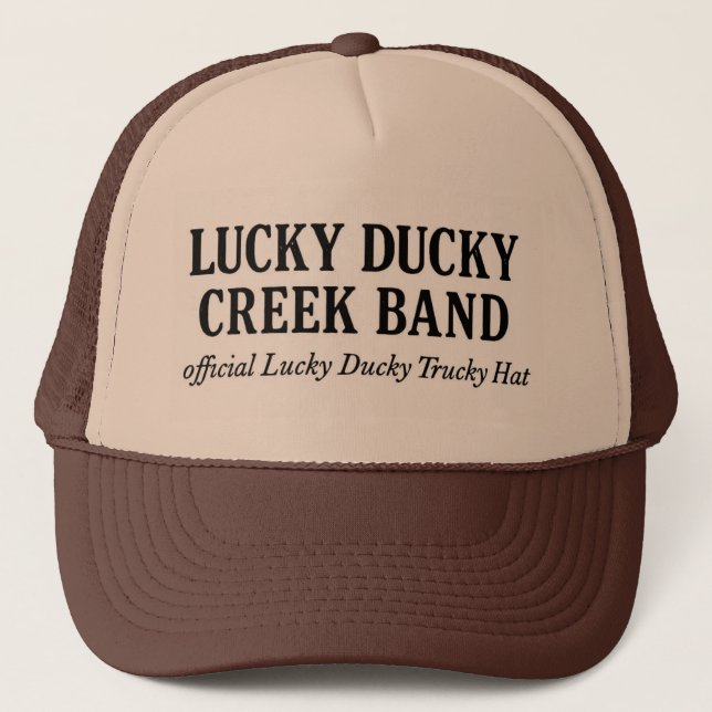 Casquette Official Lucky Ducky Trucky Hat-Words only (Devant)