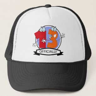 Casquette Officially 13 Birthday Banner