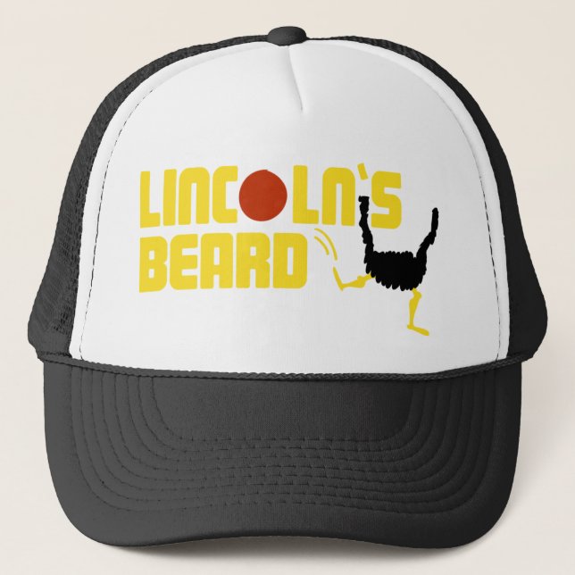 Casquette officiel d'équipe de barbe de Lincolns (Devant)