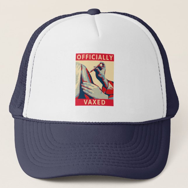 Casquette Officiellement vacciné (Devant)