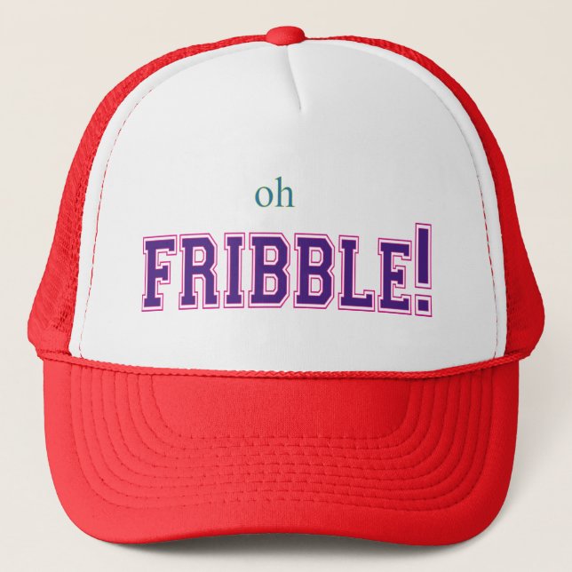 Casquette Oh Fribble ! (Devant)