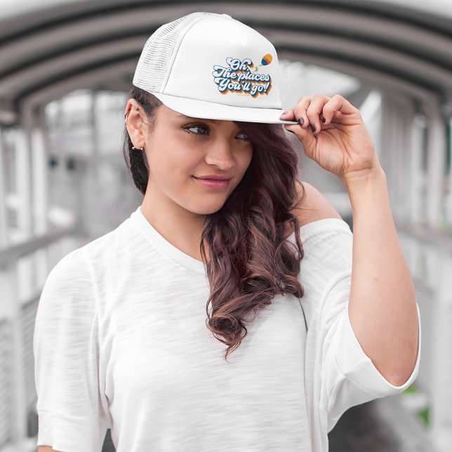 Casquette Oh, Les Endroits Où Tu Vas Aller ! Devis avec ball (Person wearing hat)