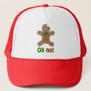 Casquette Oh non ! Bonhomme en pain d'épice