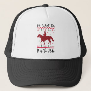 Casquette Oh Quelle Amusement C'est De Faire Du Cheval De No