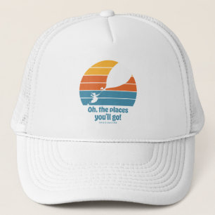 Casquette Oh, The Places You'll Go! Rétro Coucher de Soleil