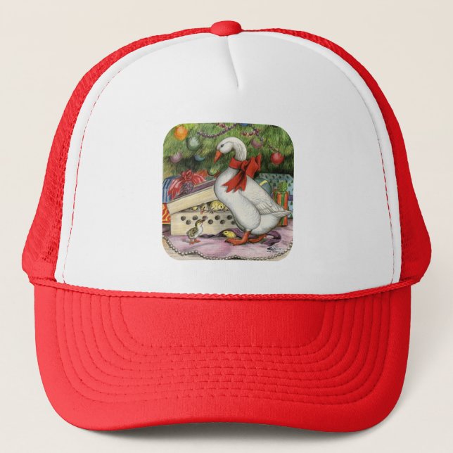 Casquette Oie de Noël (Devant)