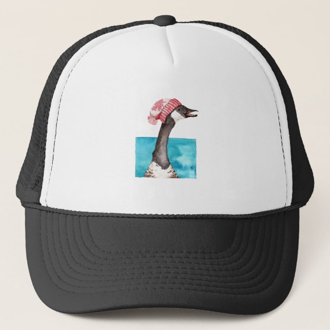 Casquette Oie du Canada dans une Toque (Devant)
