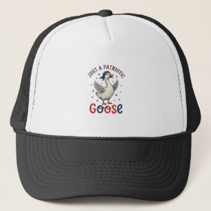 Casquette Oie Patriotique Vintage Quatre Juillet Conception