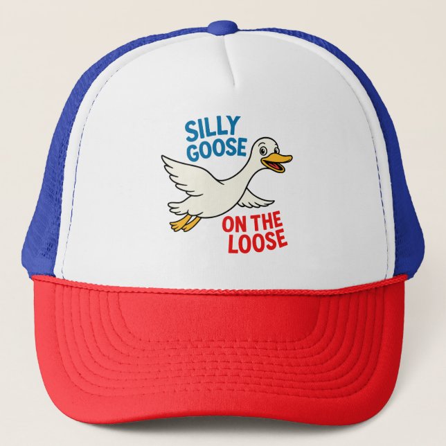 Casquette Oie sotte sur la poule (Devant)