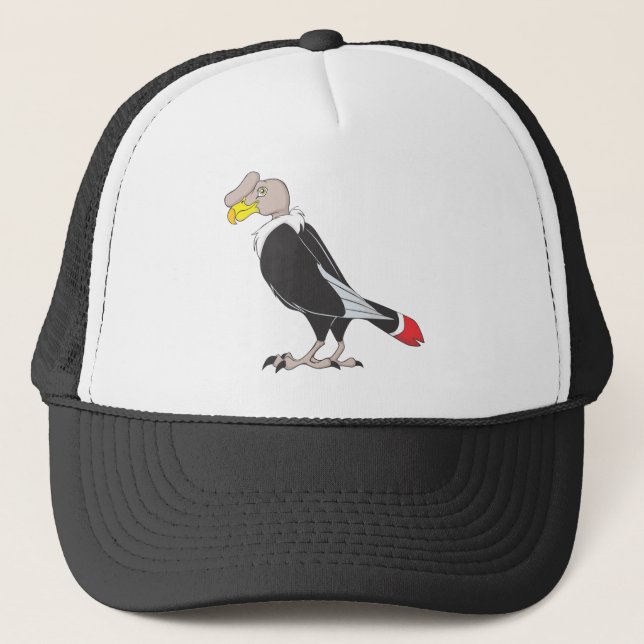 Casquette Oiseau de sourire de condor andin (Devant)
