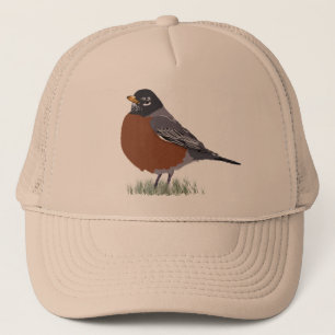 Casquette Oiseau dessiné par Digital rouge de Robin