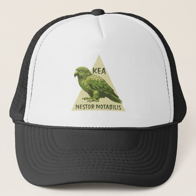 Casquette oiseau Kea de Nouvelle-Zélande (Devant)