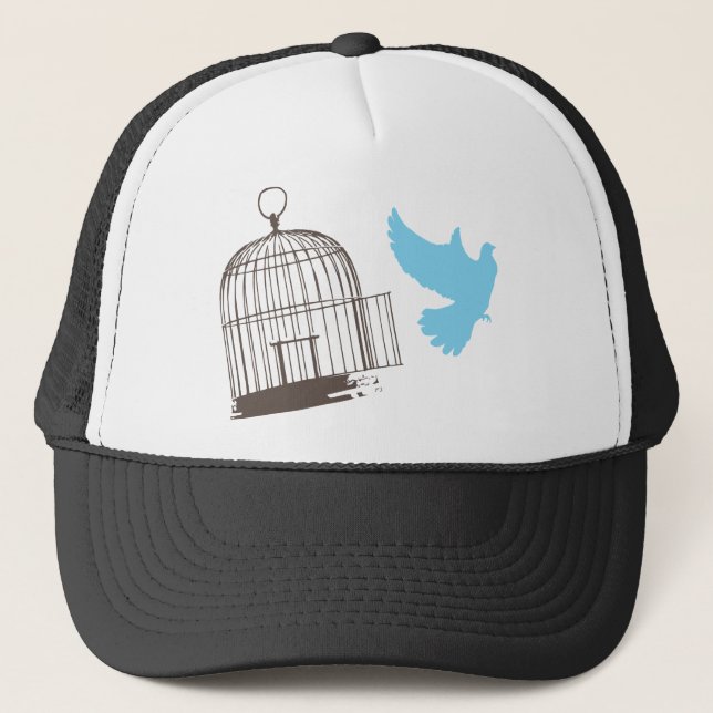Casquette Oiseau libre (Devant)