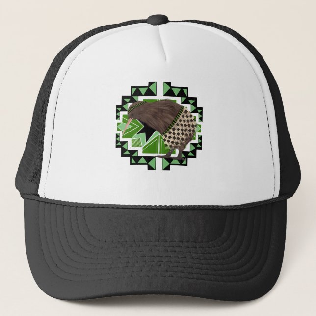 Casquette Oiseau national traditionnel néo-zélandais - Oisea (Devant)