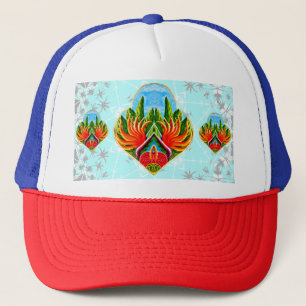 Casquette Oiseaux hawaïens du paradis
