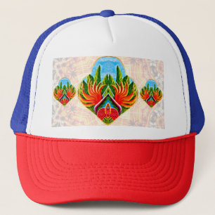 Casquette Oiseaux hawaïens du paradis