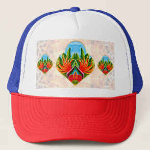 Casquette Oiseaux hawaïens du paradis