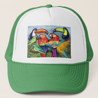 Casquette Oiseaux tropicaux