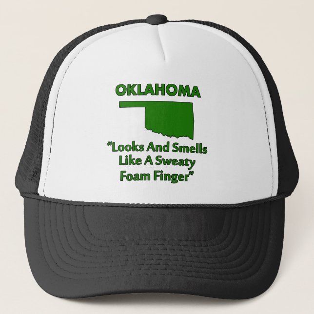 Casquette Oklahoma - ressemble et sent comme un doigt de mou (Devant)