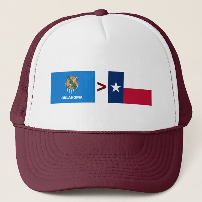 CASQUETTE OKLAHOMA > TEXAS (Devant)