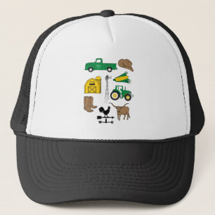 Casquette Old Macdonald a une ferme Ma vie agricole pour les