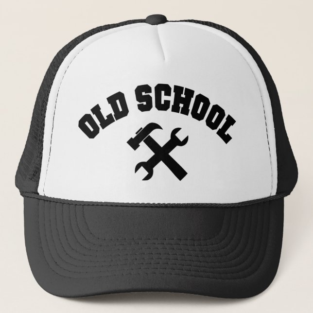 Casquette Old School Handyman - Home Repair Tools Craftsman (Devant)