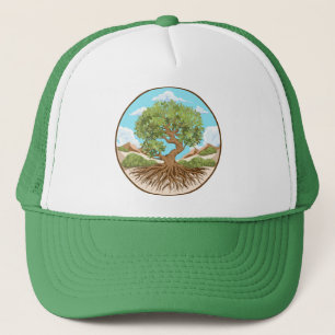 Casquette Olive tree Symbole de paix dans la Palestine libre