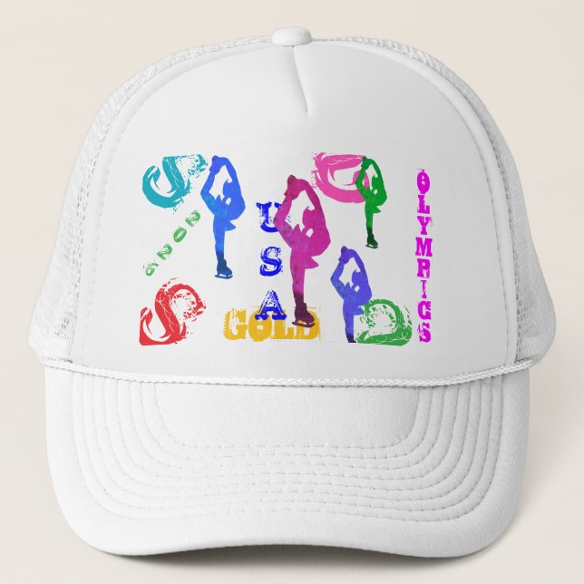 CASQUETTE OLYMPIC ICE SKATING (Devant)