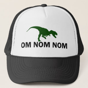 Casquette Om Nom Nom Nom Dinosaur Rawr camion