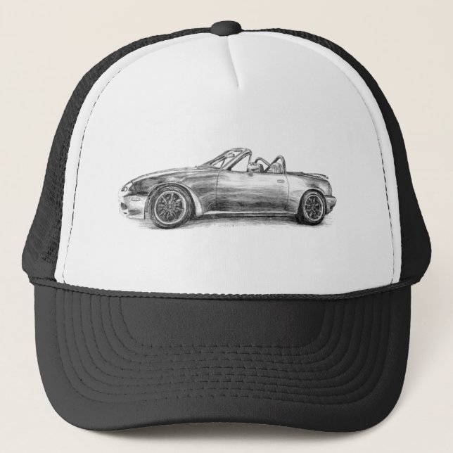 Casquette Ombre argentée MX5 (Devant)