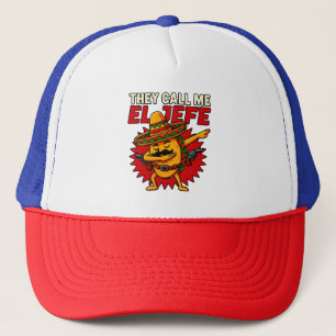 Casquette On M'Appelle El Jefe Taco Funny Boss Cinco De Mayo